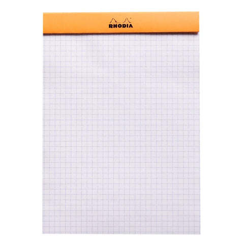 RHODIA No 16. Stapled Pad Orange
