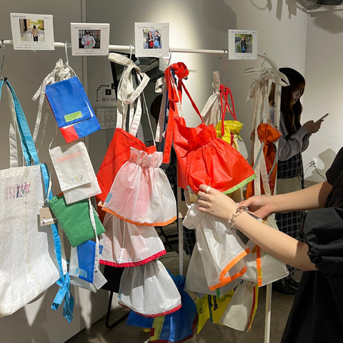 ReBorn bag (red/white)