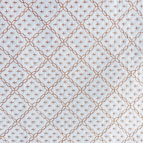 Sashiko hand-stitched tea towels