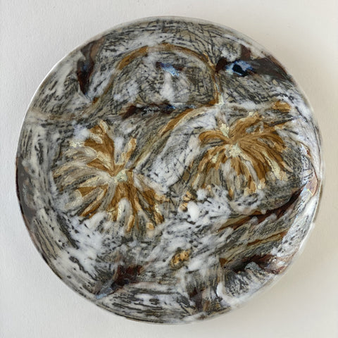 Chrysanthenum Plate 2 (21.5cm)