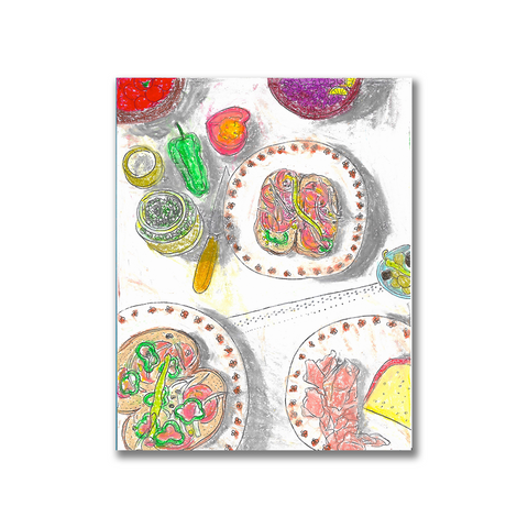 Colourful Greek Sandwiches ギリシャサンドウィッチ