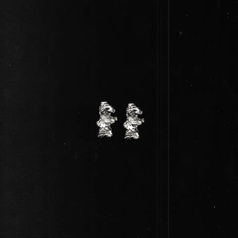 Earrings: Runtuh 03 silver