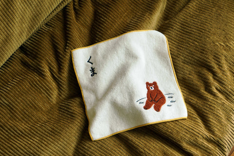 Retro Japanese hand towels