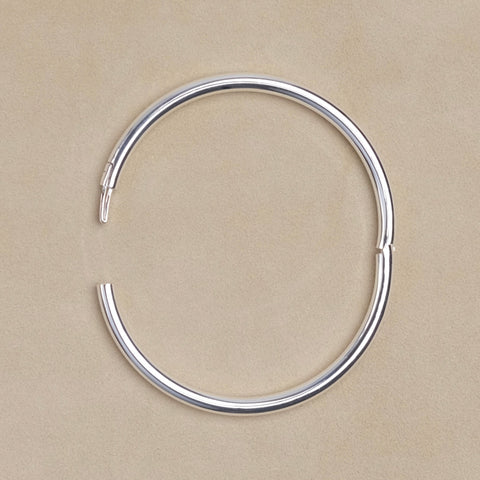 Silver bangle