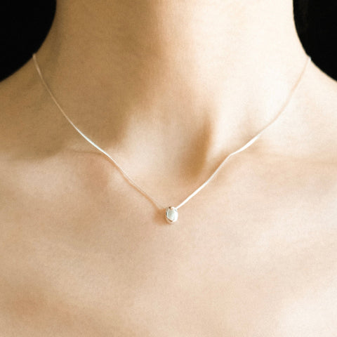 Necklace - Egg Pendant