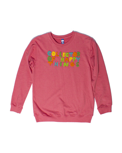 Crochet Collector Jumper - salmon pink