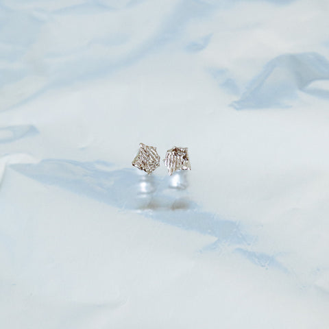 Earrings: Koma 00 silver