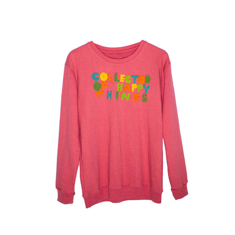 Crochet Collector Jumper - salmon pink