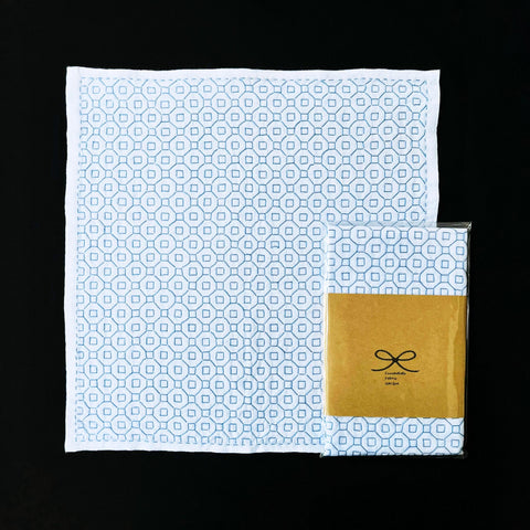 Sashiko hand-stitched tea towels