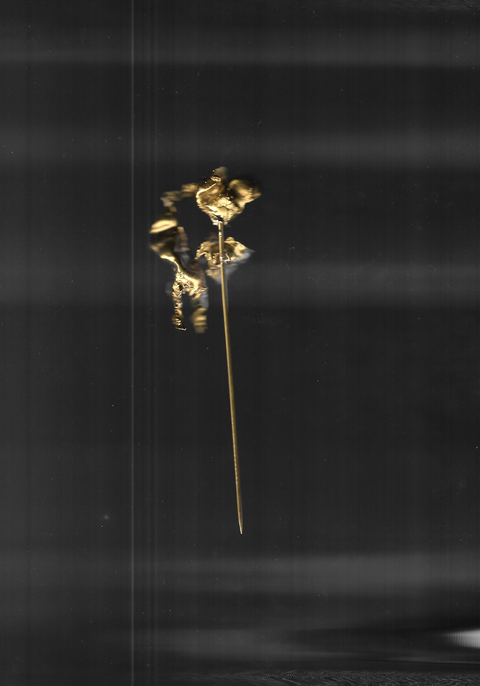 Hair Comb: Luruh Siger Gold