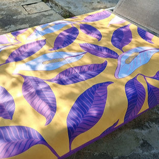 Microfiber towel: Peace Lily