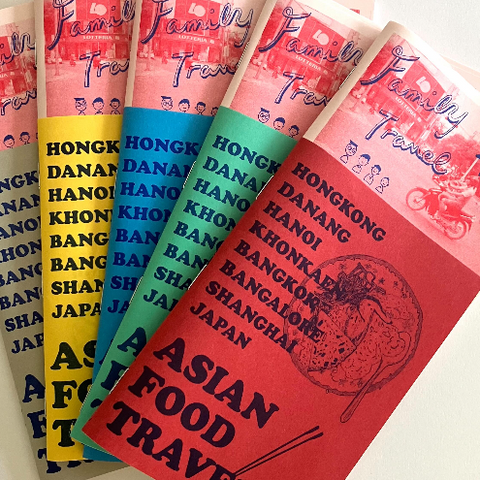 Zine: Asian Food Travel