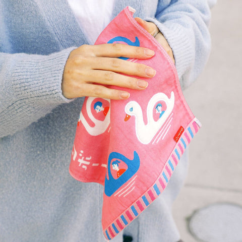 Retro Japanese hand towels