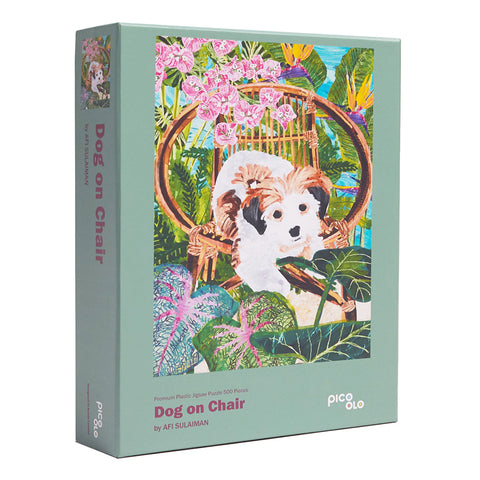 Jigsaw Puzzle - Dog on Chair (500 pieces)