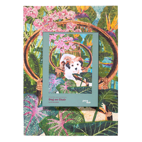 Jigsaw Puzzle - Dog on Chair (500 pieces)
