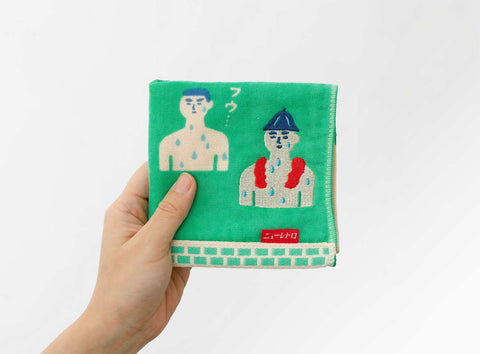 Retro Japanese hand towels