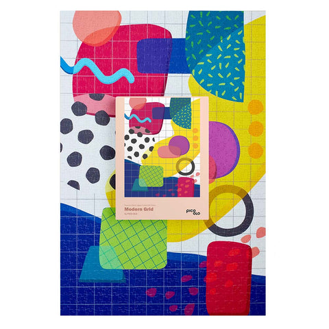 Jigsaw Puzzle - Modern Grid (500 pieces)