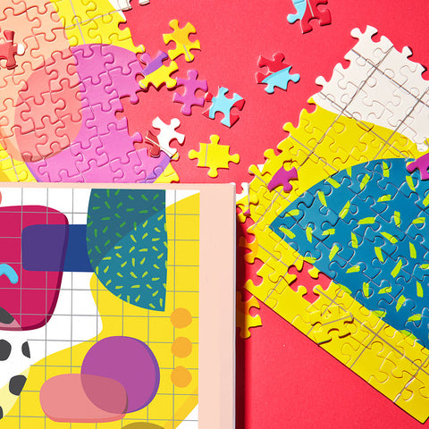 Jigsaw Puzzle - Modern Grid (500 pieces)