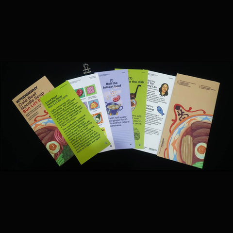 Wonderwhy Southeast Asian Zine Recipe: Cold Beef Noodle Soup