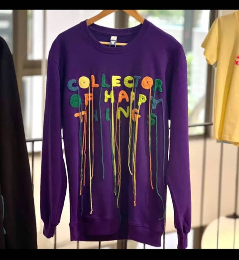 Crochet Collector Jumper - Purple