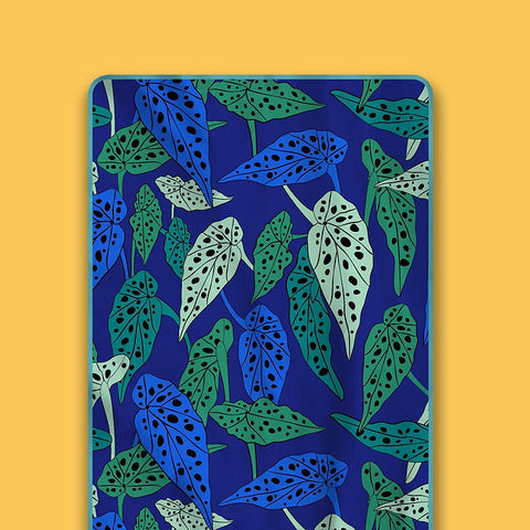 Microfiber towel: The Spotted Begonia