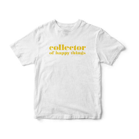 Collector T-shirt - white