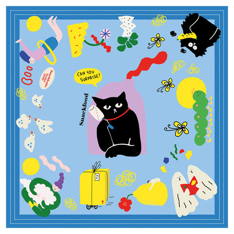 Friends of Snackfood scarf