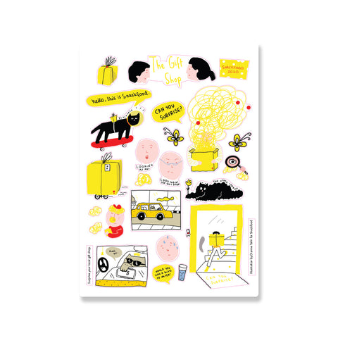 Stickers "The Gift Shop"