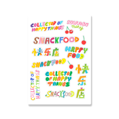 Stickers "Art Lettering"