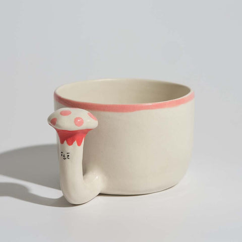 Abang 2.0 red mushroom mug