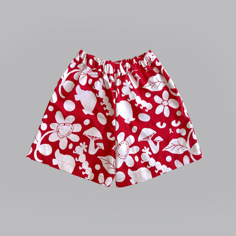 Gardener shorts in Red