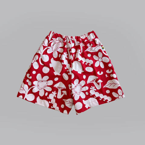 Gardener shorts in Red
