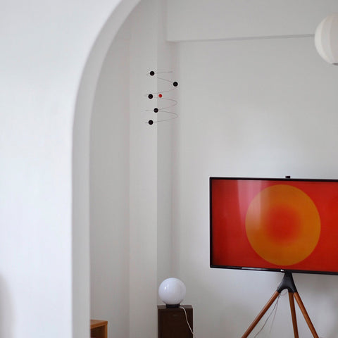 Space molecule hanging mobile