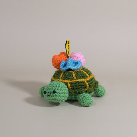 Tortoise crochet toy