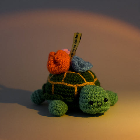 Tortoise crochet toy