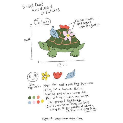 Tortoise crochet toy