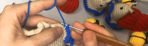 Woodland crochet toys