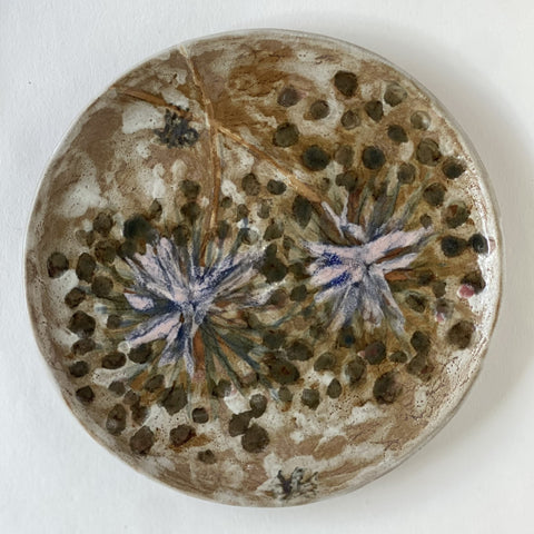 Allium Flower Plate 2 (21.5cm)