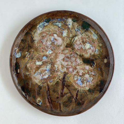 Allium Flower Plate 5 (21.5cm)