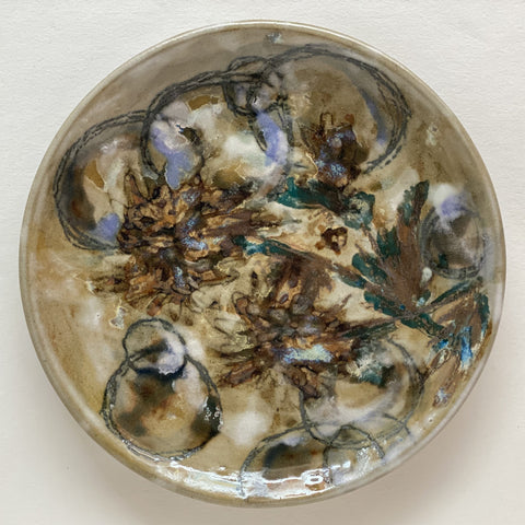 Chrysanthenum Plate 5 (19cm)