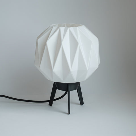 The Mini Kami Lamp — Black