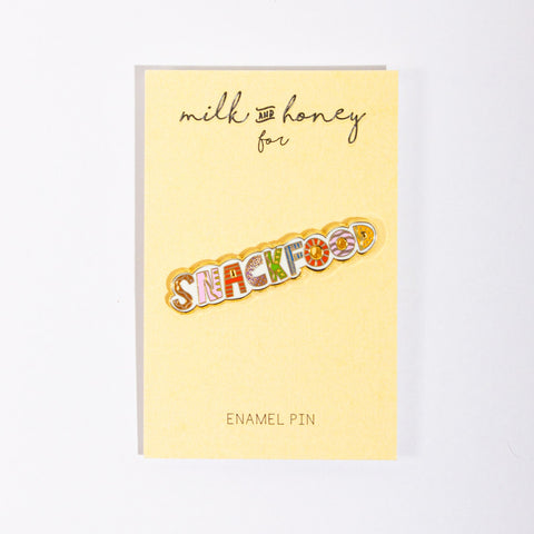 Enamel pin - Snackfood