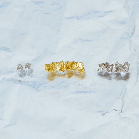Earrings: Koma 03 Gold