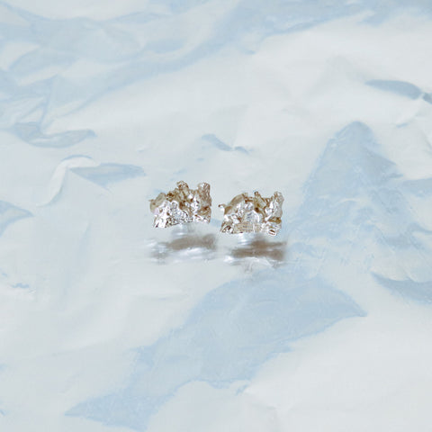 Earrings: Koma 01 Silver
