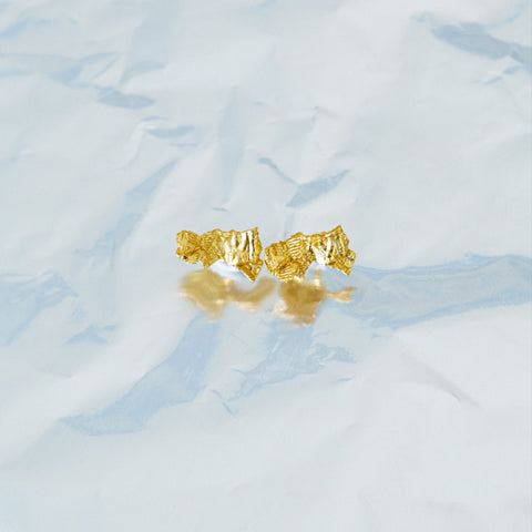 Earrings: Koma 03 Gold