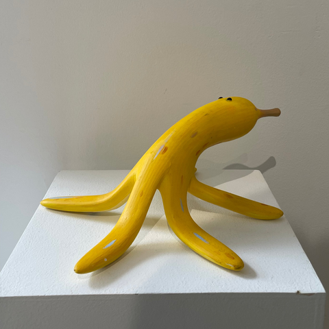 Slippery Peel sculpture
