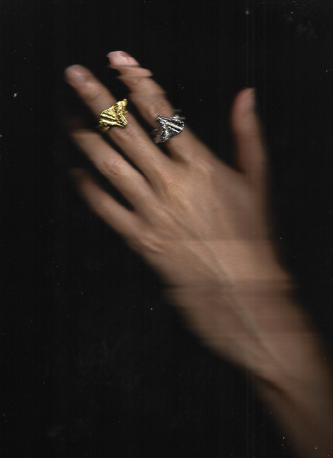 Ringcuff: Kala Remuk Silver