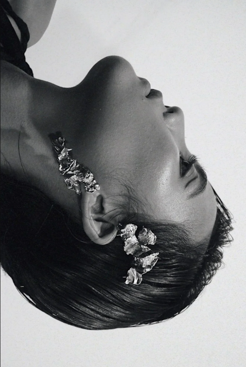 Hair Comb: Merekah Sirkam Silver