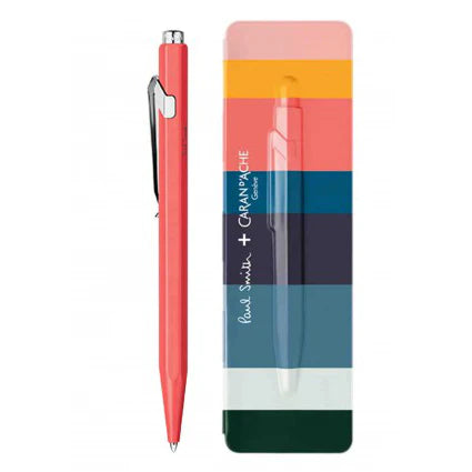 CARAN D'ACHE 849 Ball Pen x Paul Smith Limited Edition Coral Pink