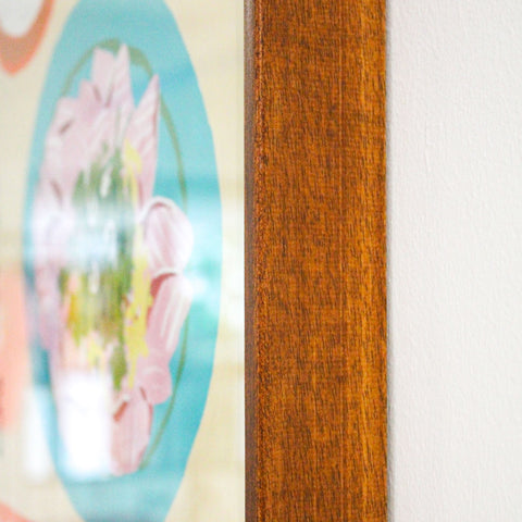 Jelutong wooden picture frame